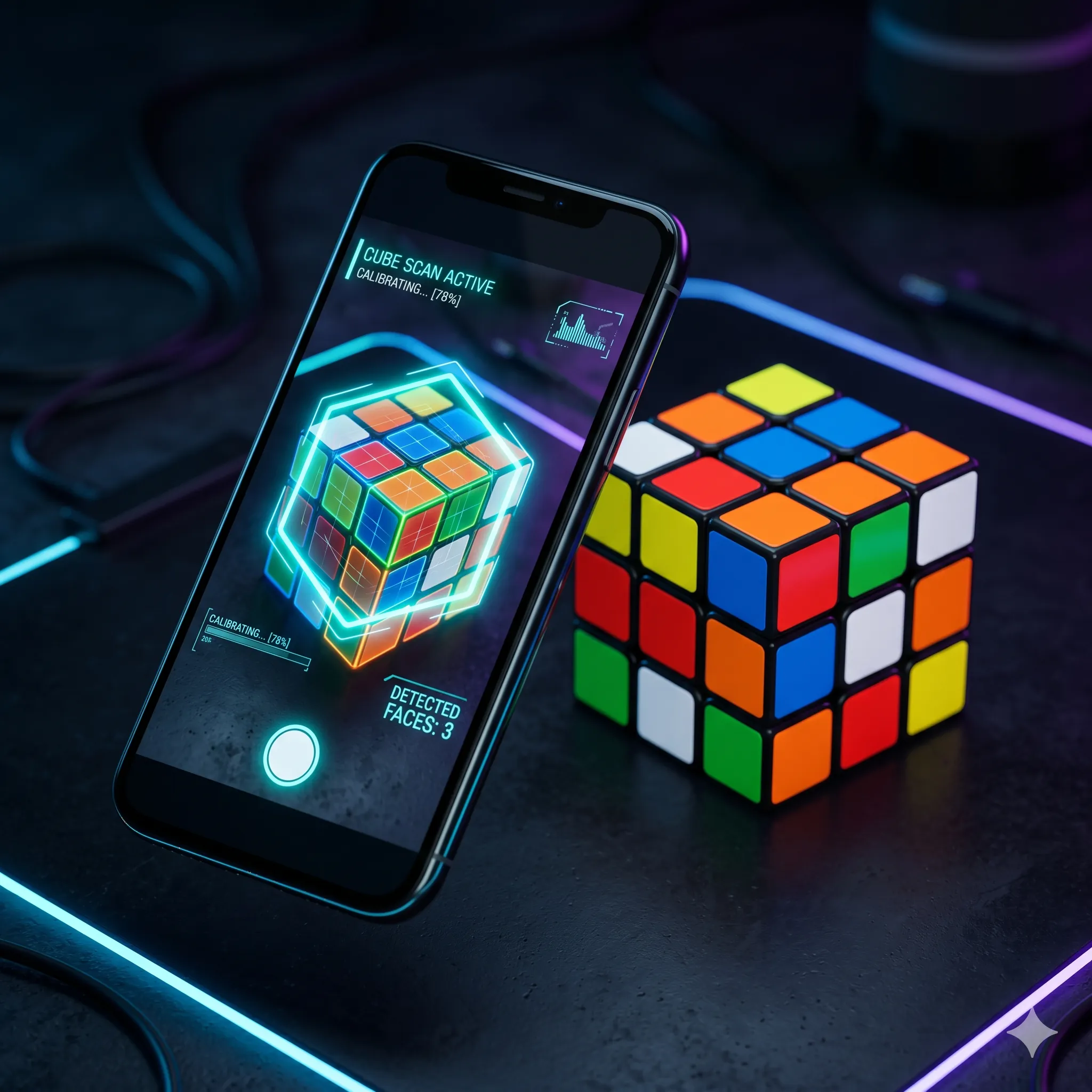 Camera Cube Scanning